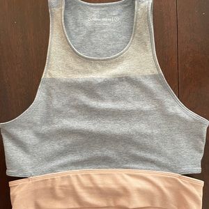 Two Outdoor Voices sports bras/crop tops